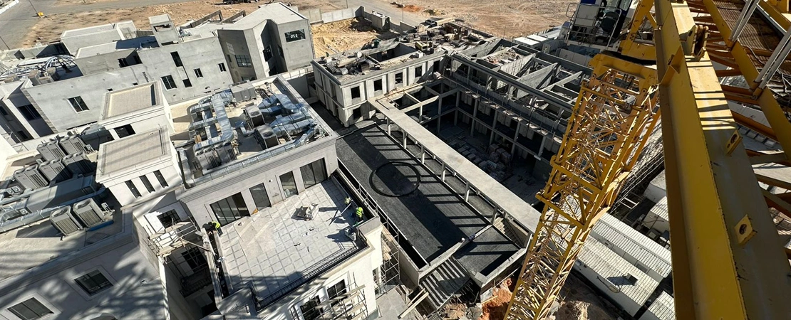 Dedicated guest building within Al Hada Palace featuring modern and luxurious architecture