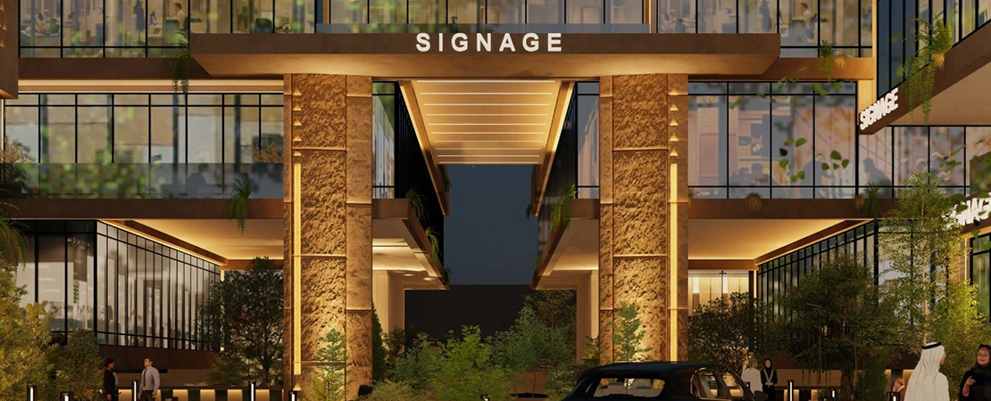 Integrated office complex designed for commercial and administrative activities
